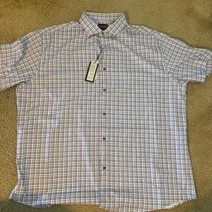 Henry Christian Short Sleeve Button Down